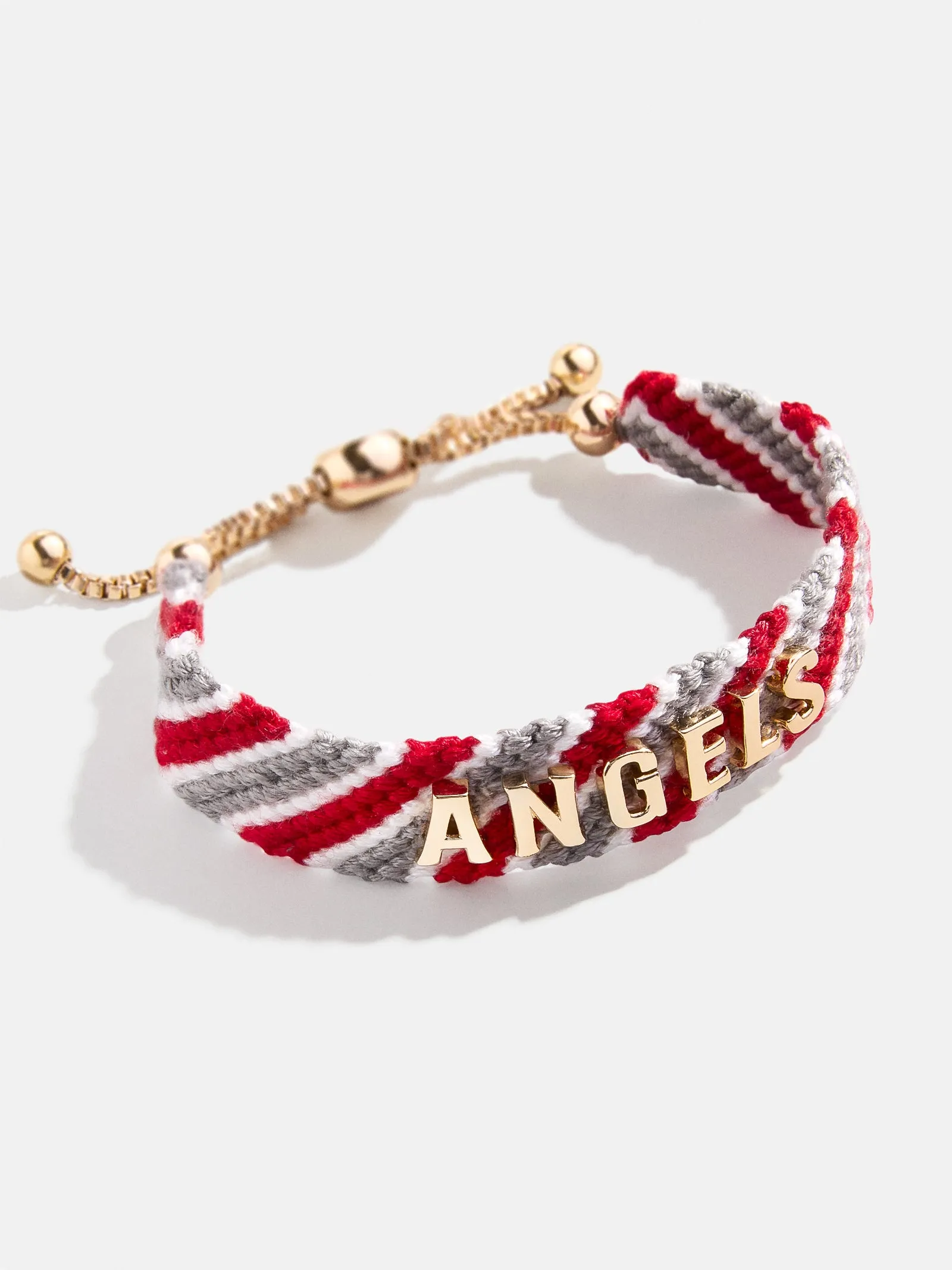 MLB Woven Friendship Bracelet - Los Angeles Angels sold by BaubleBar