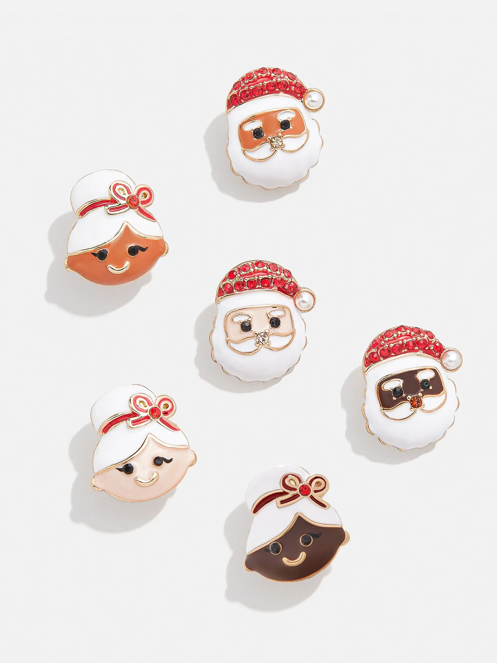 Mr. & Mrs. Claus Earrings sold by BaubleBar