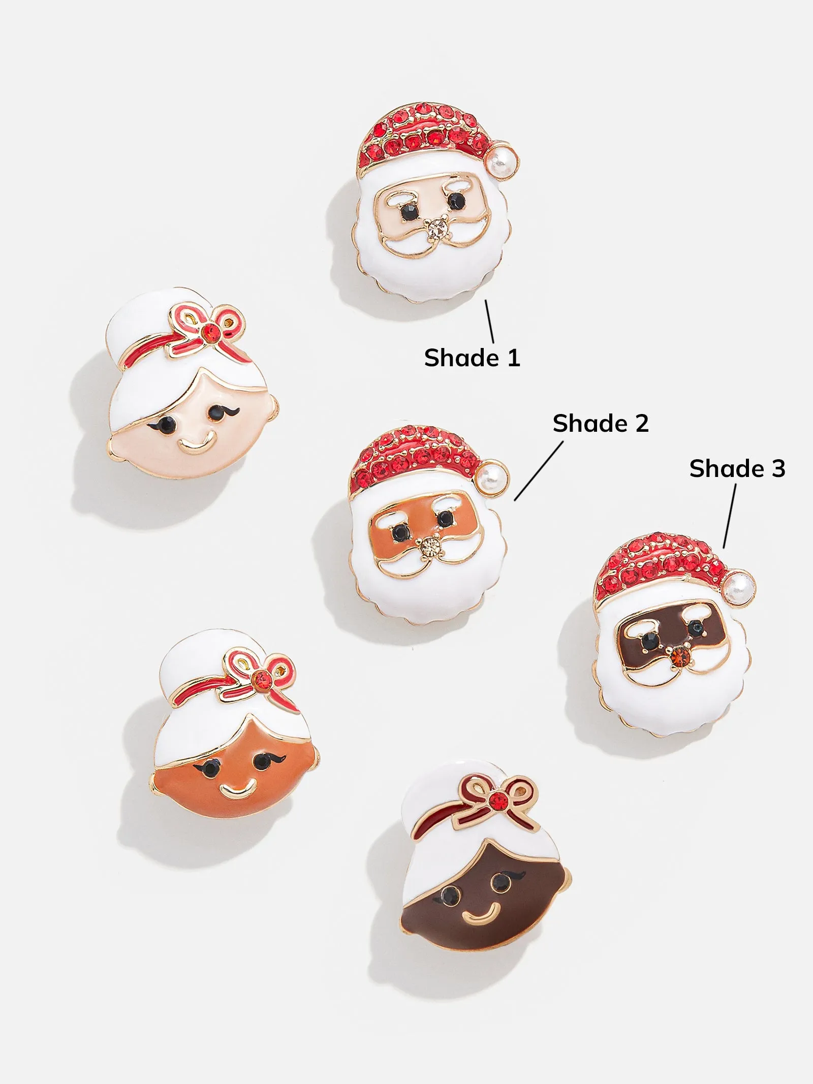 Mr. & Mrs. Claus Earrings sold by BaubleBar product image thumbnail 3