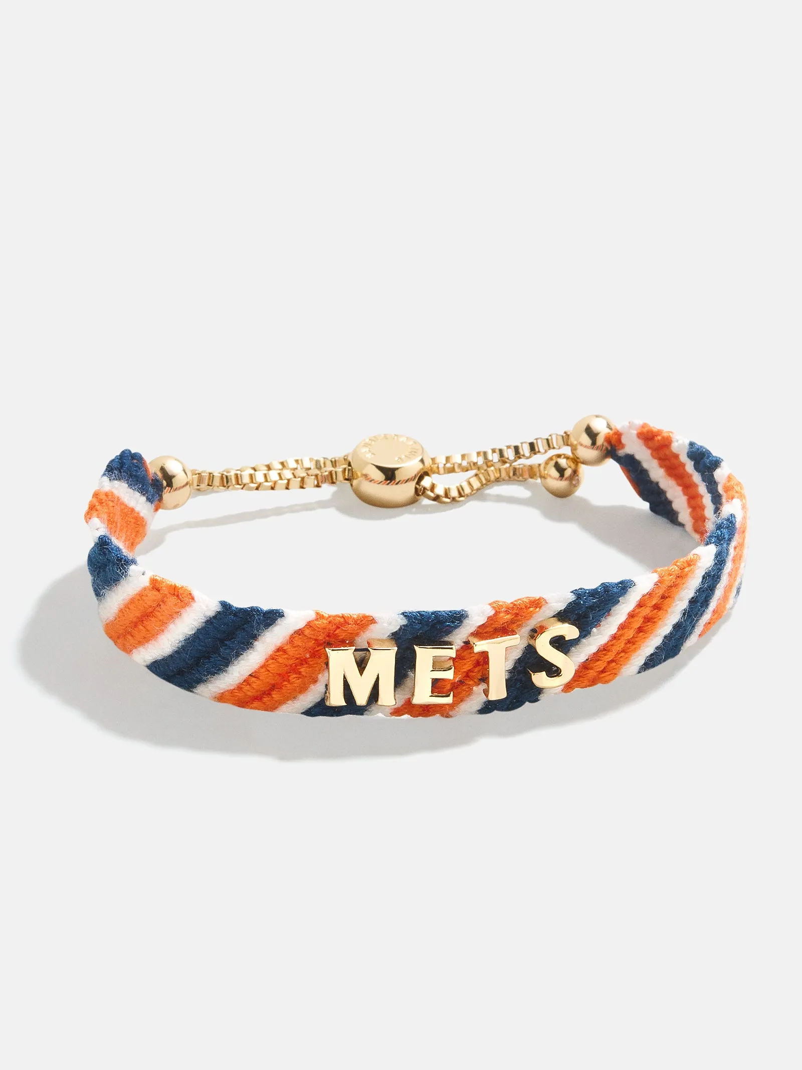 MLB Woven Friendship Bracelet - New York Mets sold by BaubleBar