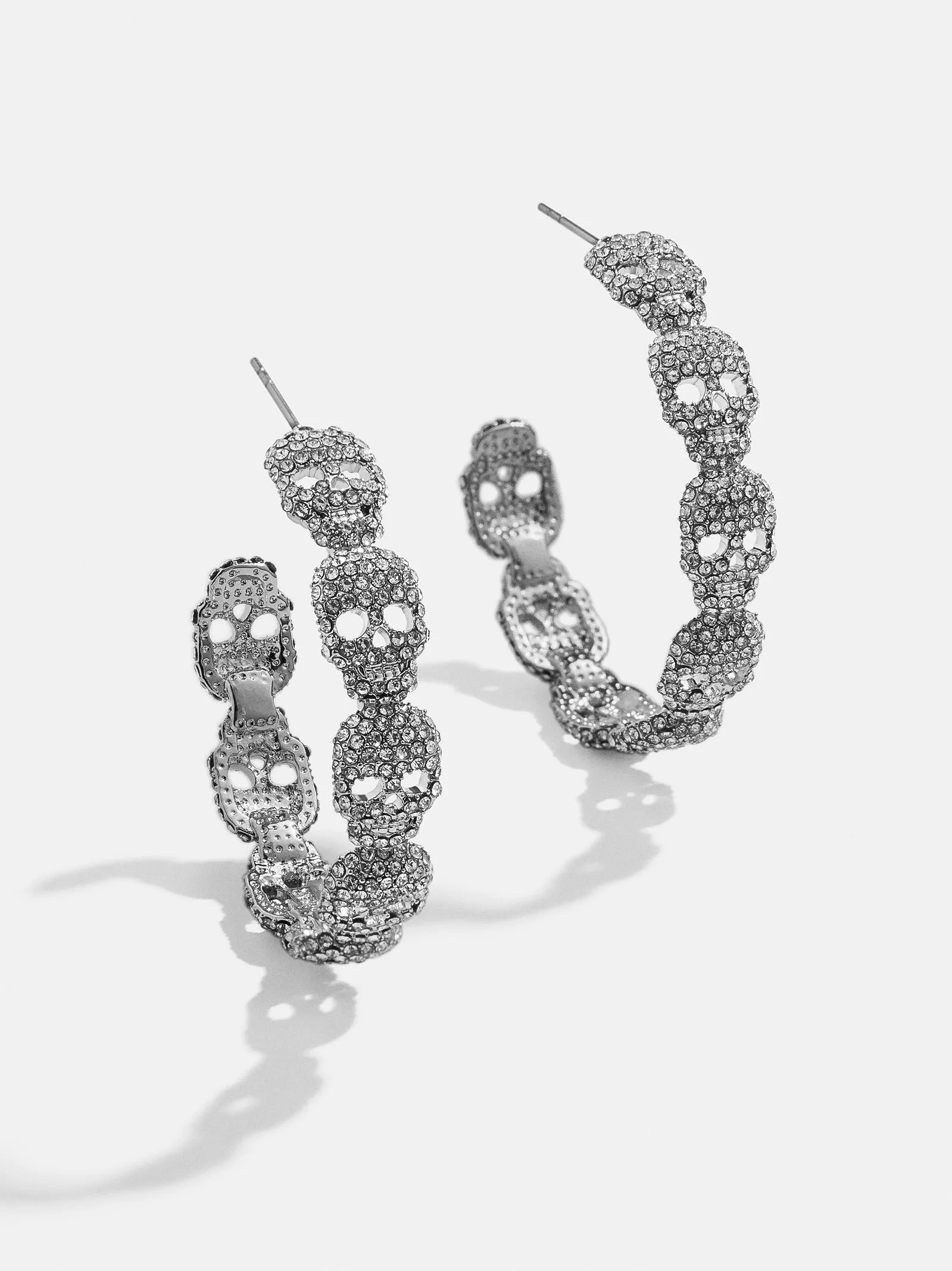 Bad to the Bone Earrings - Silver sold by BaubleBar