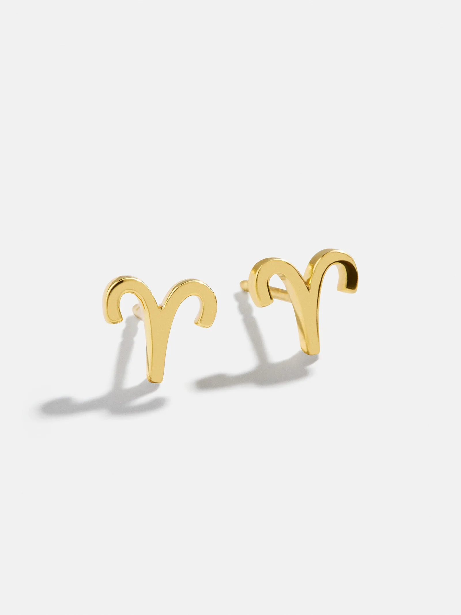 18K Gold Zodiac Earrings - 18K Gold sold by BaubleBar