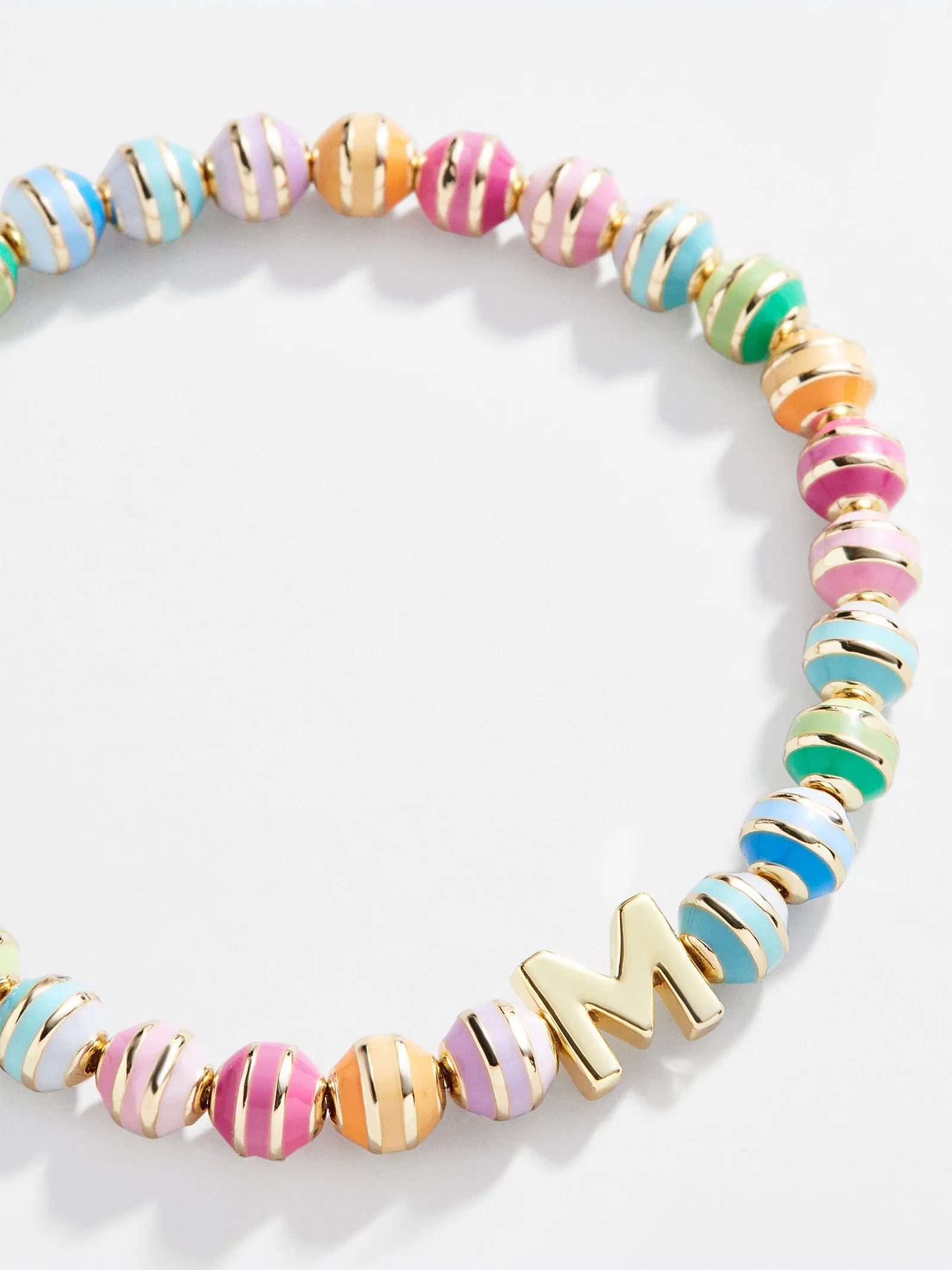 Initial Pisa Bracelet - Rainbow sold by BaubleBar