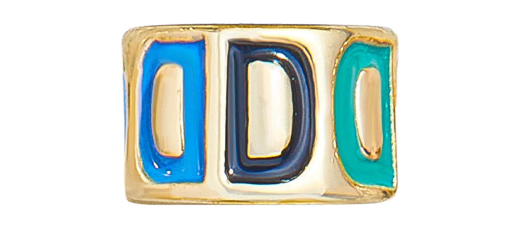 Initial 360 Spinner Charm - D sold by BaubleBar