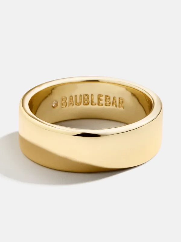 Stevie Ring - Gold sold by BaubleBar