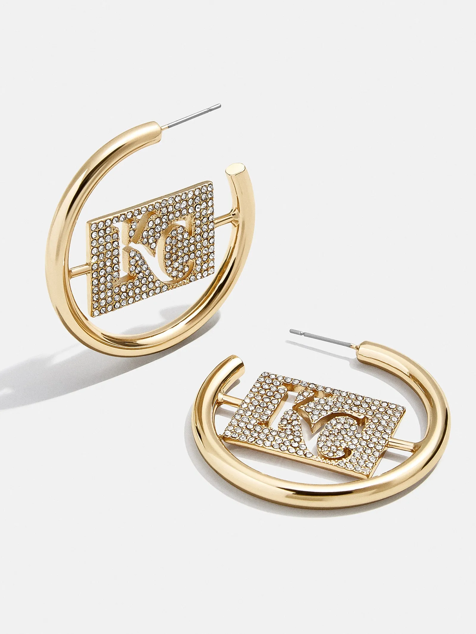 MLB Gold Logo Hoops - Kansas City Royals sold by BaubleBar