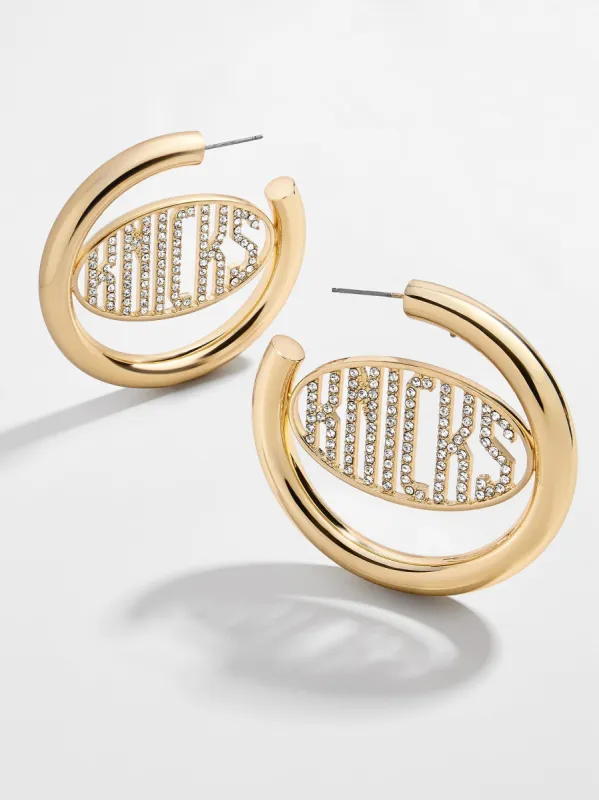 NY Knicks Logo Hoops - NY Knicks sold by BaubleBar