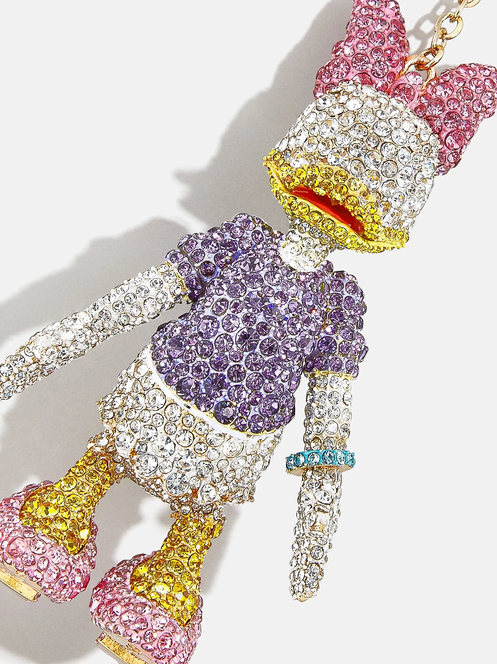 Disney Daisy Duck Classic Pavé Bag Charm - Daisy Duck sold by BaubleBar product image thumbnail 4
