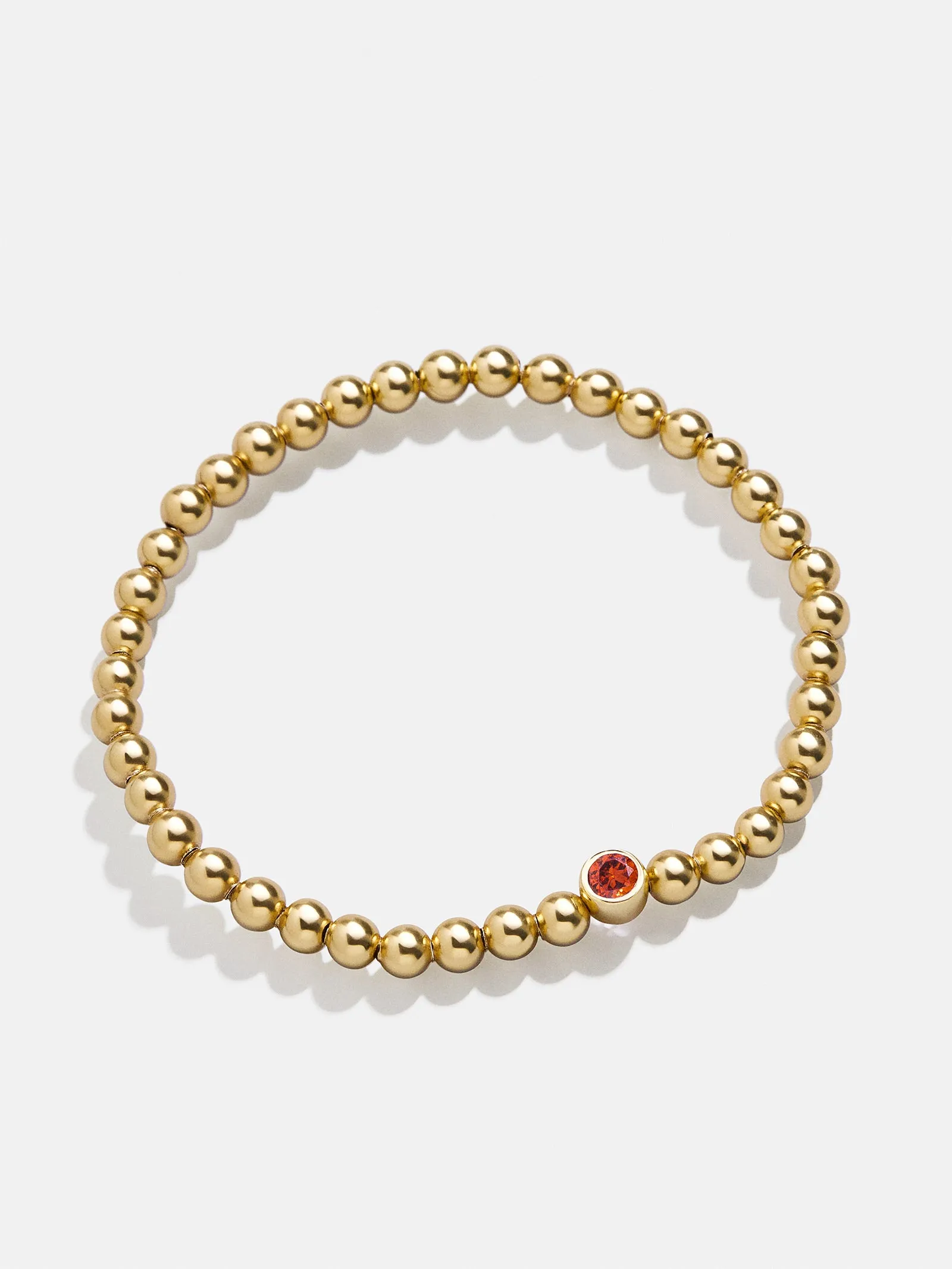 18K Gold Birthstone Pisa Bracelet - Garnet sold by BaubleBar product image thumbnail 3