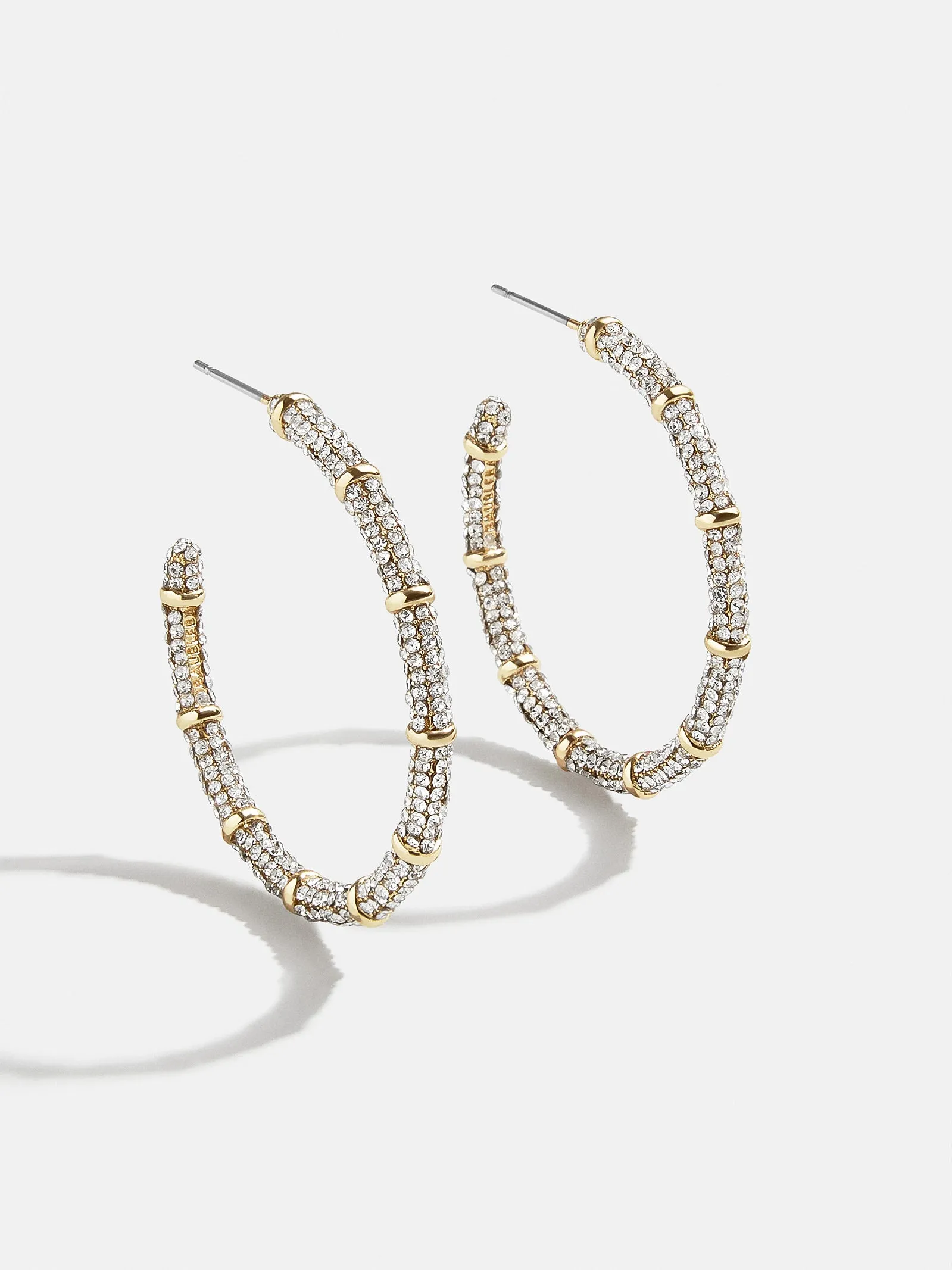 Clarissa Earrings - Gold/Pavé sold by BaubleBar