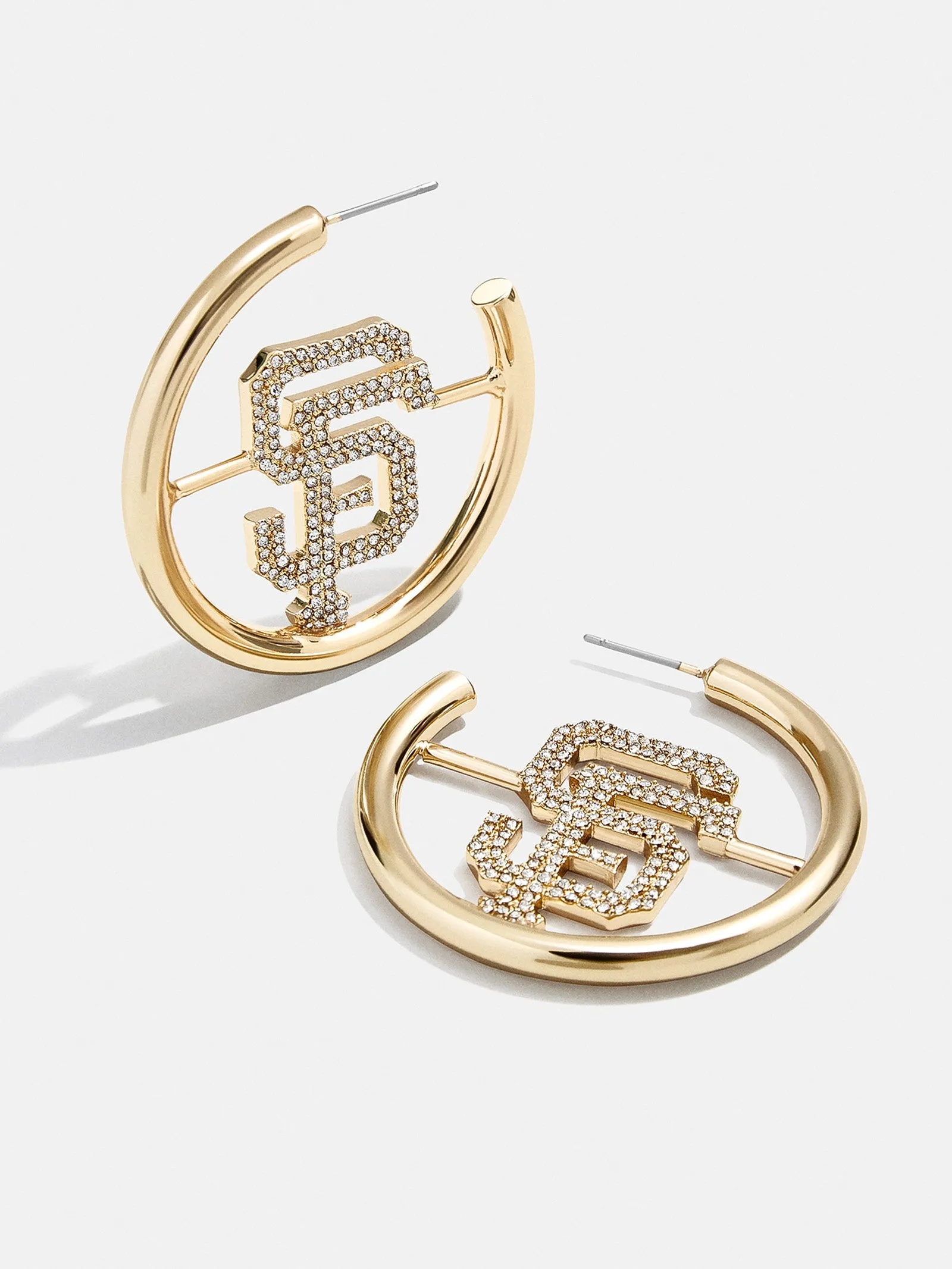 MLB Gold Logo Hoops - San Francisco Giants sold by BaubleBar