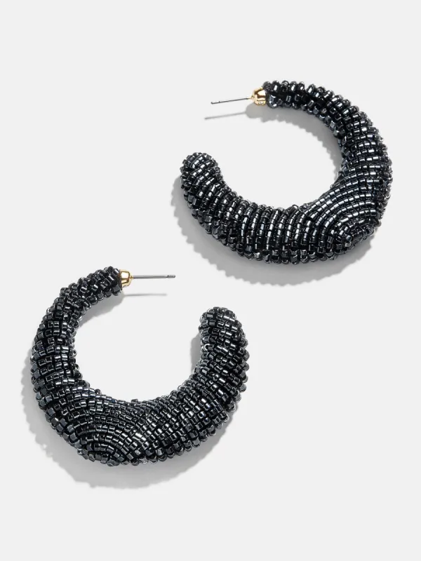 Callie Earrings - Black sold by BaubleBar
