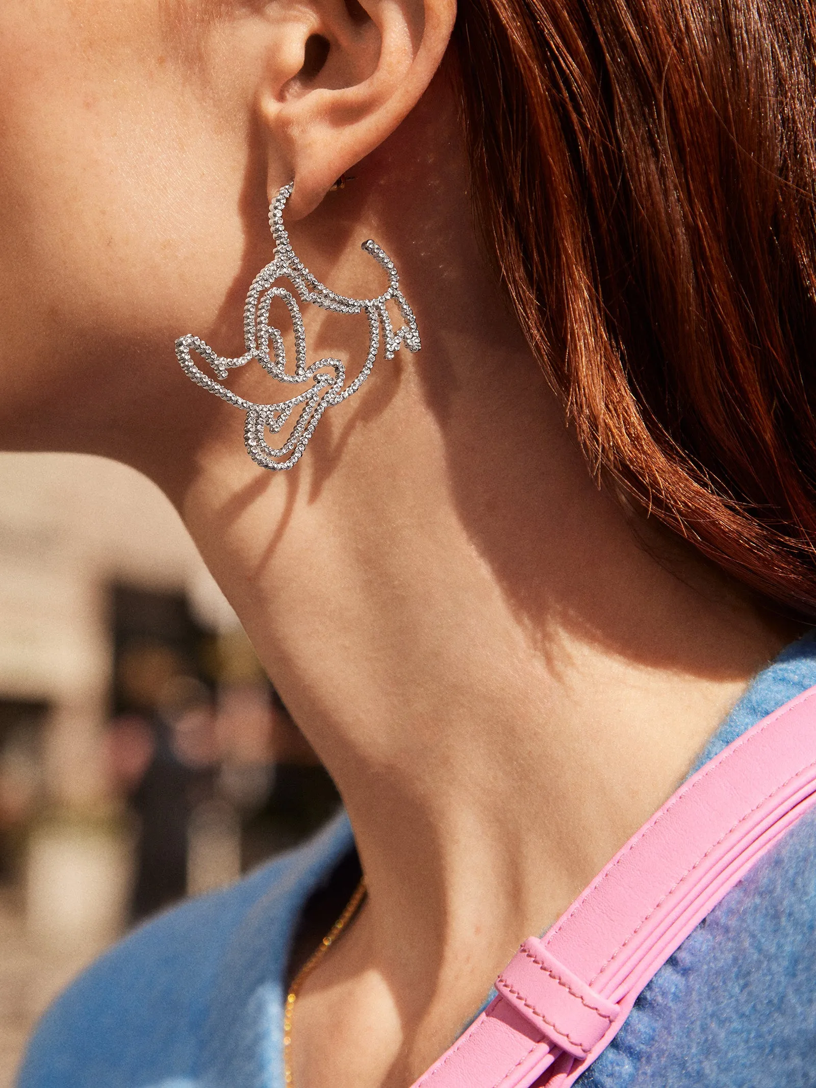 Donald Duck Disney Outline Earrings - Donald Duck sold by BaubleBar product image thumbnail 4
