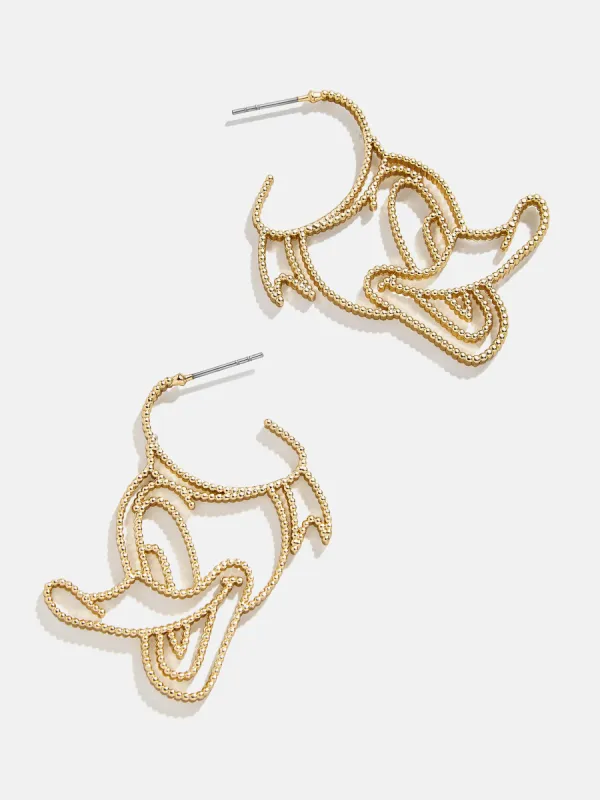 Donald Duck Disney Outline Earrings - Donald Duck sold by BaubleBar