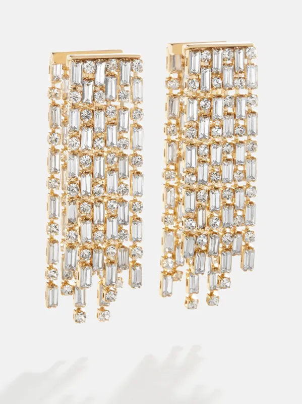 Starlet Earrings - Gold/Pavé sold by BaubleBar