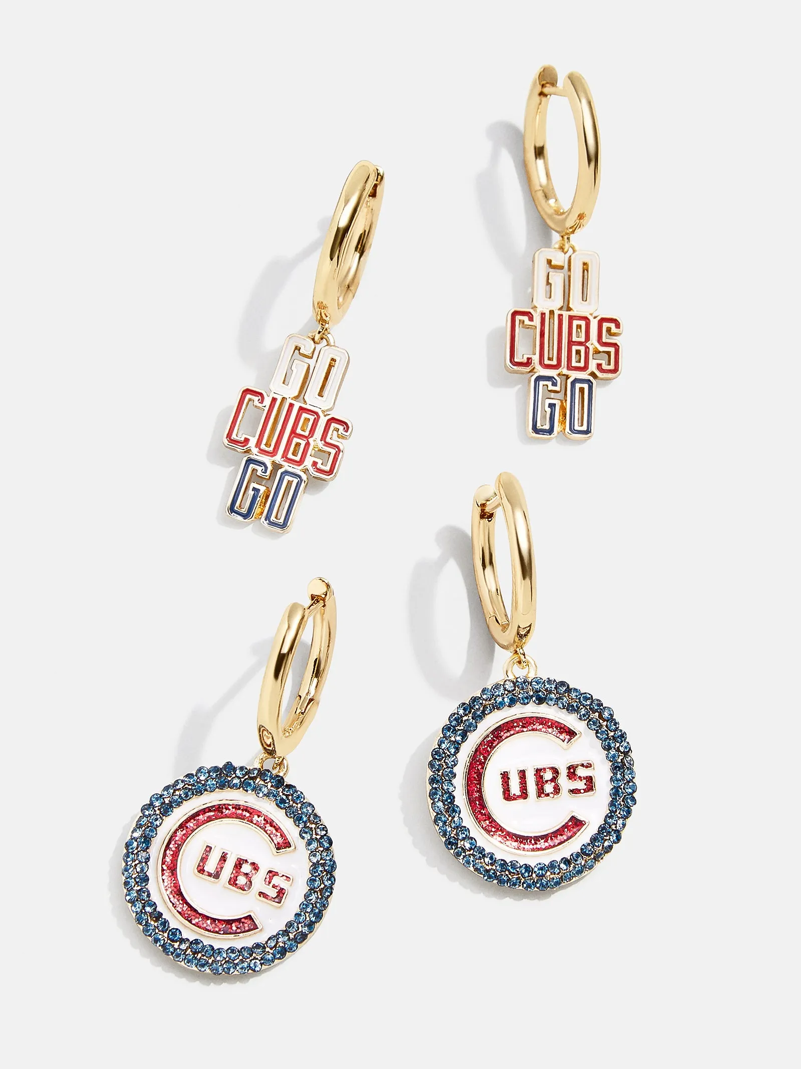 MLB Earring Set - Chicago Cubs sold by BaubleBar