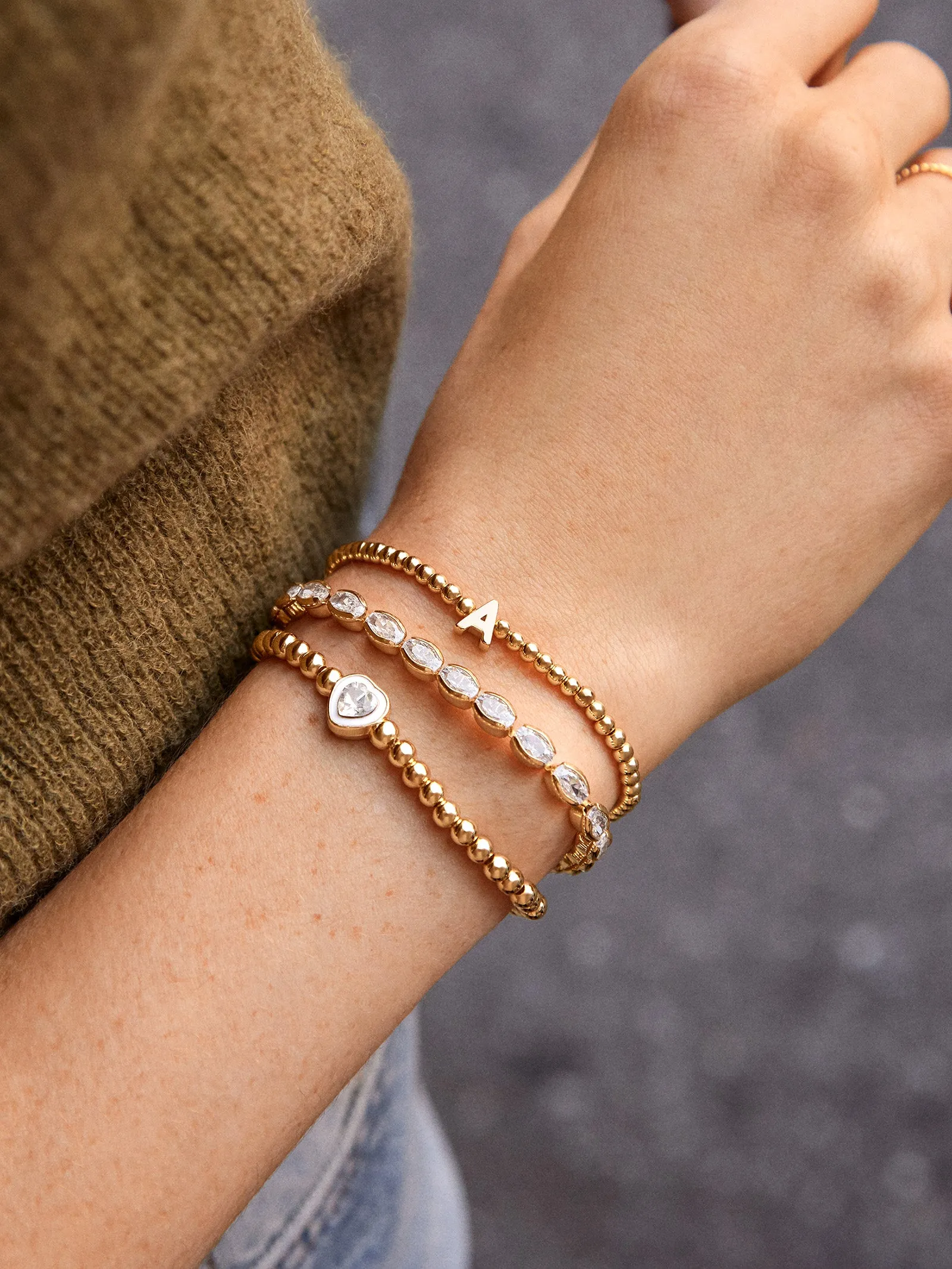 Amour Heart Pisa Bracelet sold by BaubleBar product image thumbnail 5