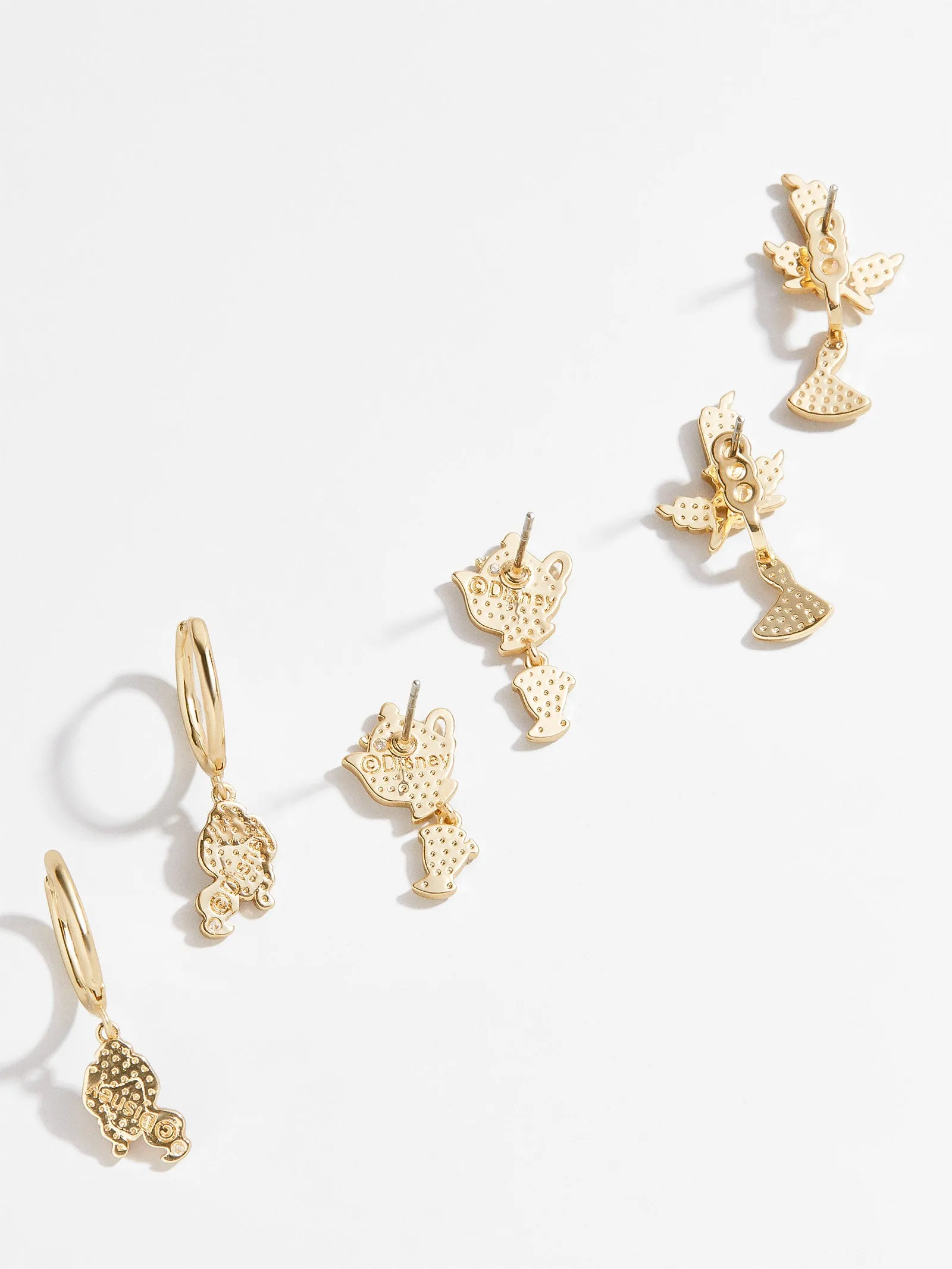 Beauty and the Beast disney Princess Earring Set - Yellow sold by BaubleBar product image thumbnail 3