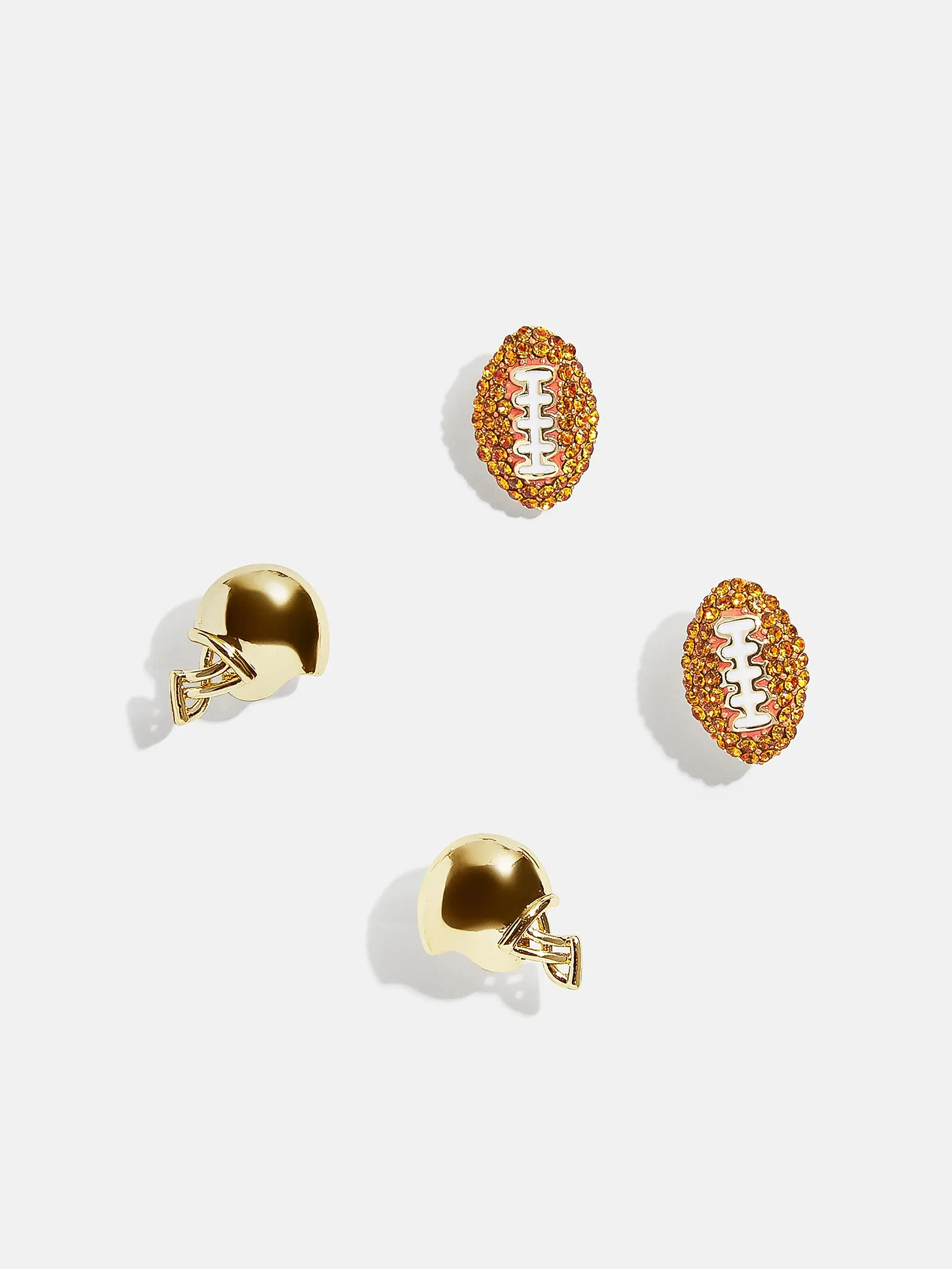 Draft Pick Earring Set - Football sold by BaubleBar