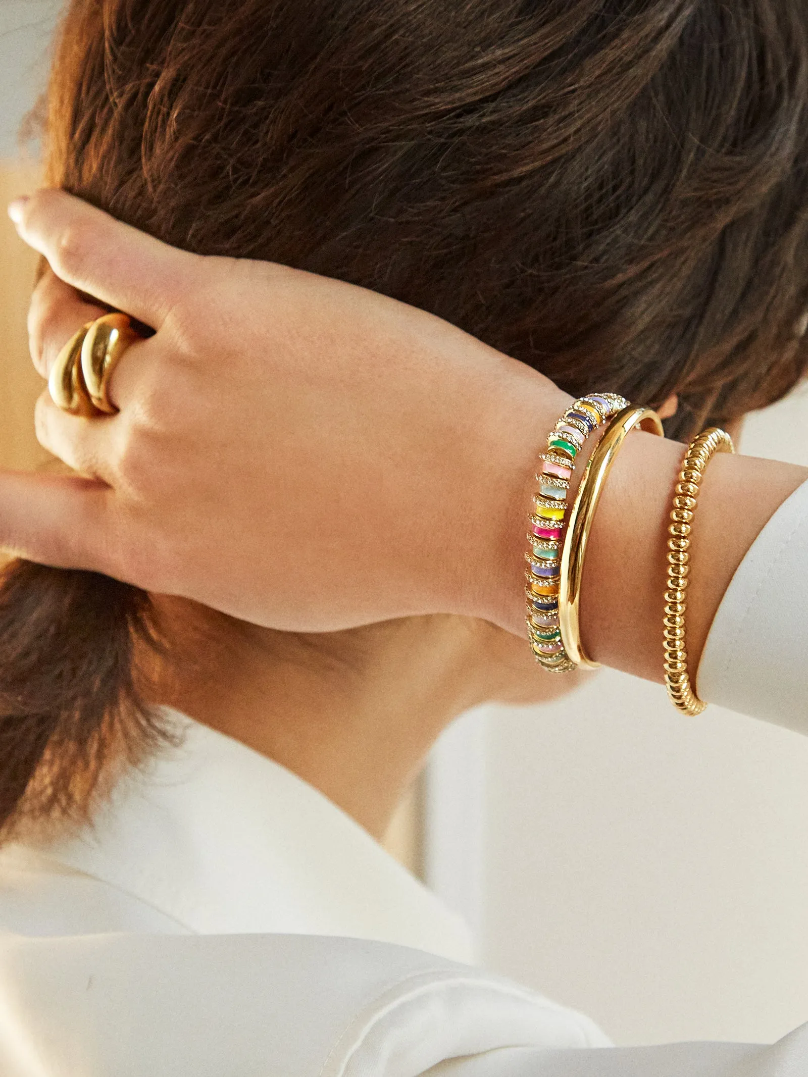 Phoebe Bracelet - Multi sold by BaubleBar product image thumbnail 2
