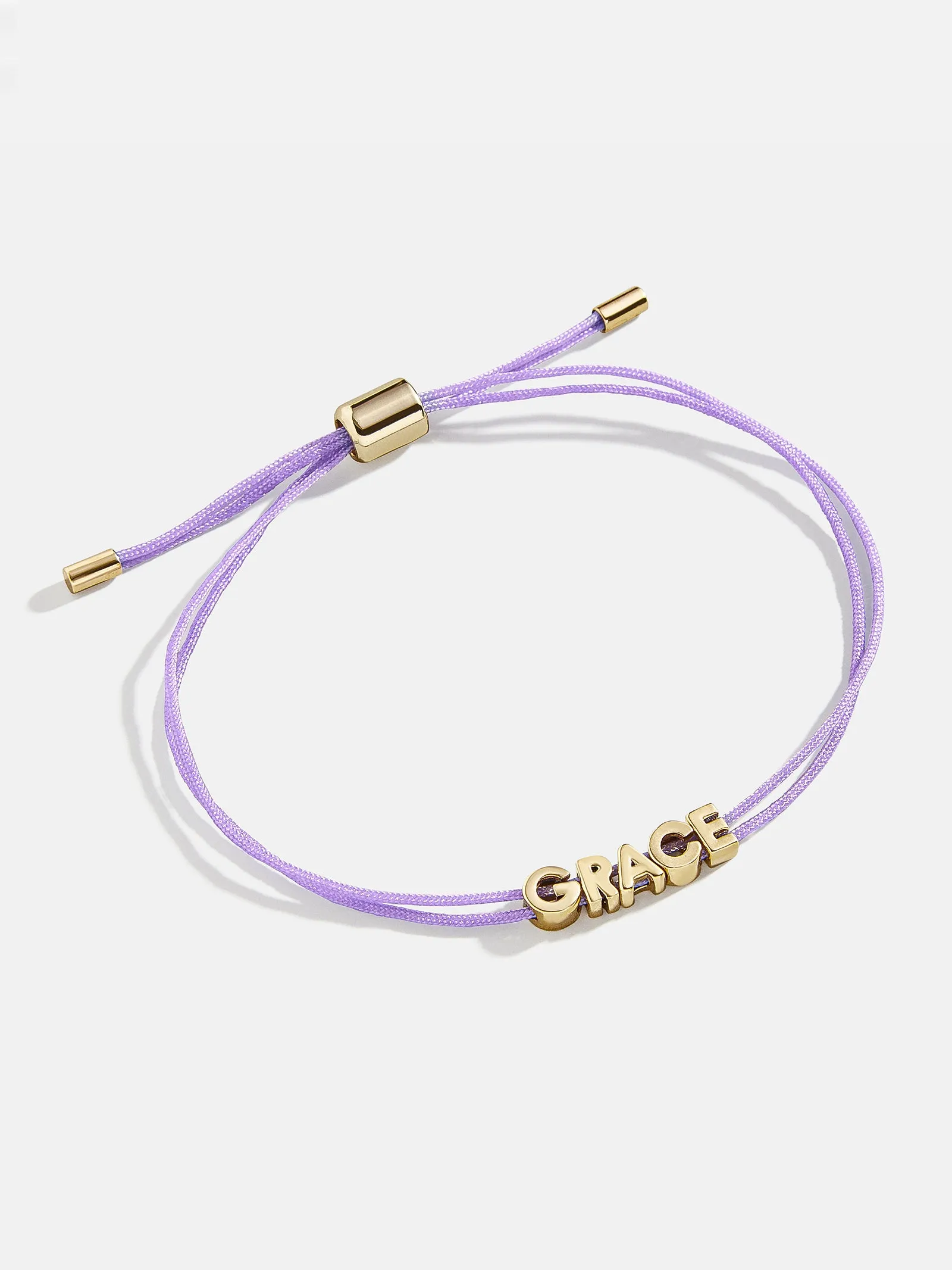 Custom Cord Bracelet - Lavender sold by BaubleBar product image thumbnail 3