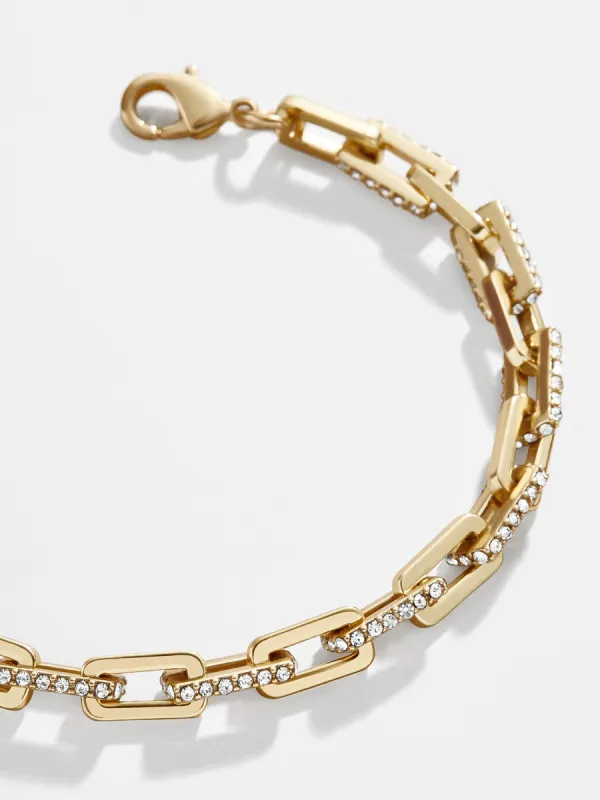Hera Bracelet - Gold/Pavé sold by BaubleBar