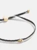 Custom Ribbon Bracelet - Black & White Ribbon sold by BaubleBar