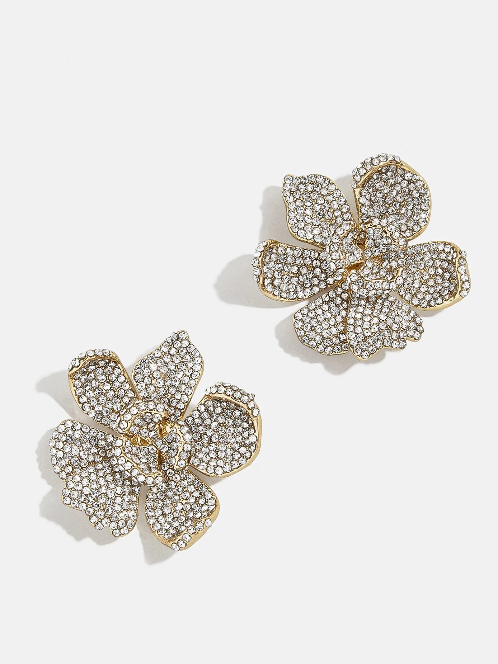 Daffodil Earrings - Gold/Pavé sold by BaubleBar