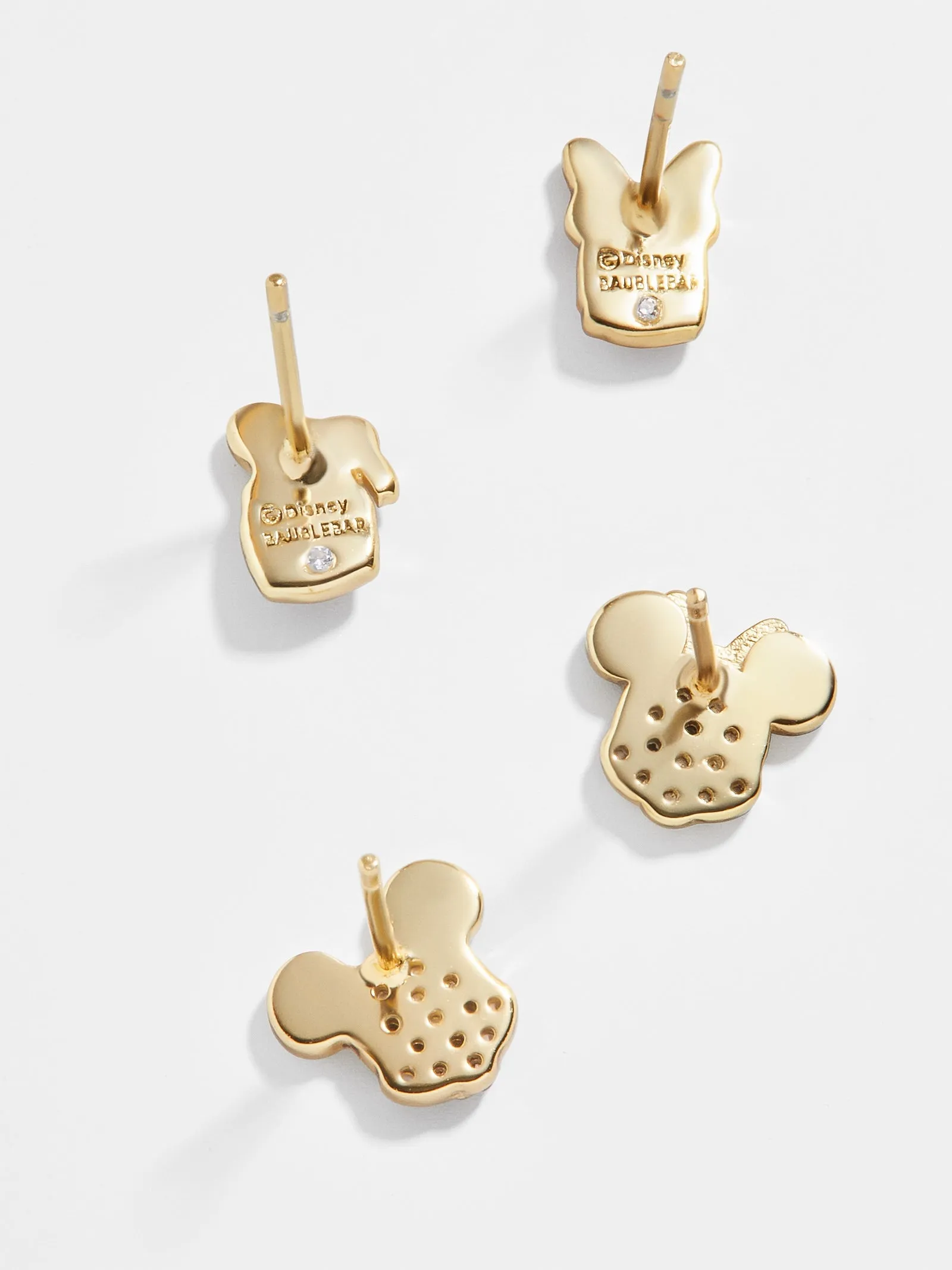 Disney Friends Forever 18K Gold Sterling Silver & Cubic Zirconia Earring Set - Multi sold by BaubleBar product image thumbnail 4