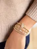 Mickey Mouse Disney Pavé Bracelet - Gold/Pavé sold by BaubleBar