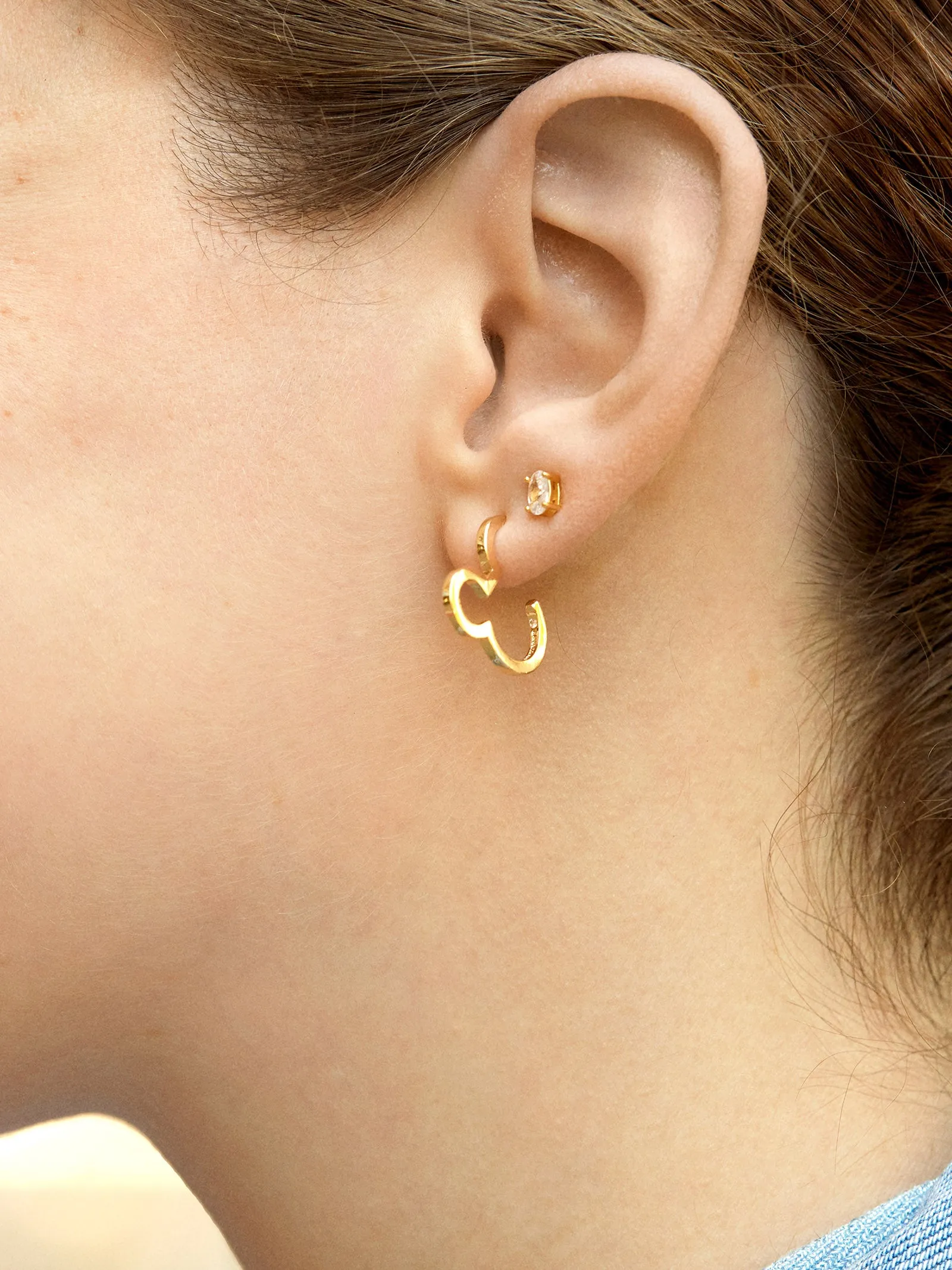 Mickey Mouse Disney Outline Earrings - Mickey Mouse sold by BaubleBar product image thumbnail 2