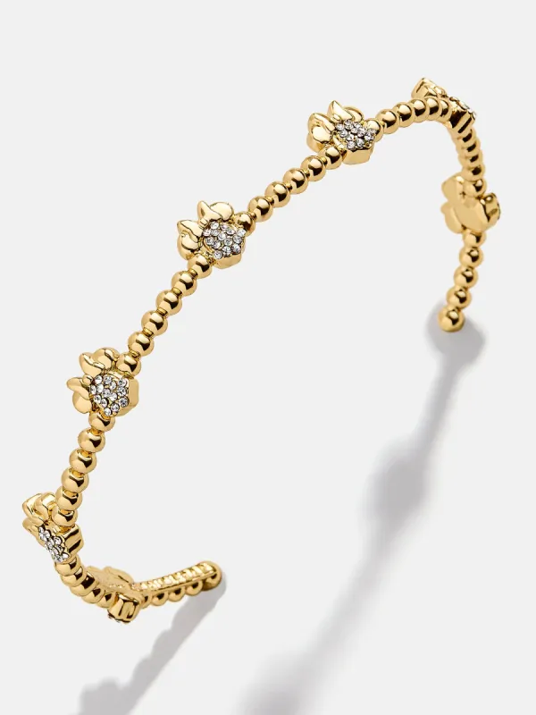 Minnie Mouse Disney Pavé Cuff Bracelet - Minnie Mouse sold by BaubleBar