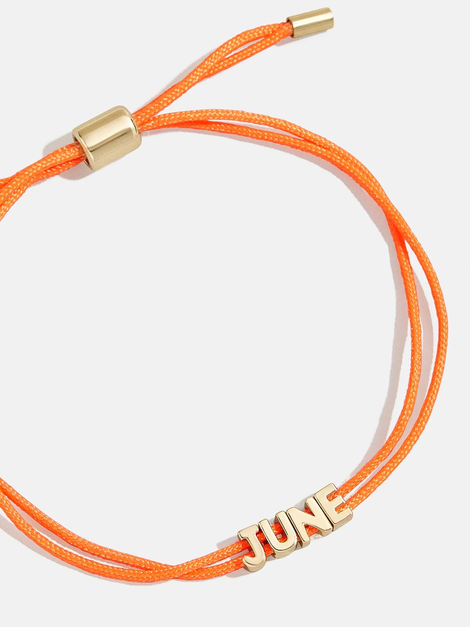 Custom Cord Bracelet - Orange sold by BaubleBar product image thumbnail 2
