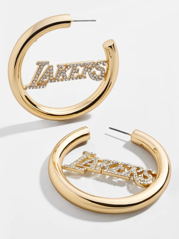 LA Lakers Logo Hoops - LA Lakers sold by BaubleBar