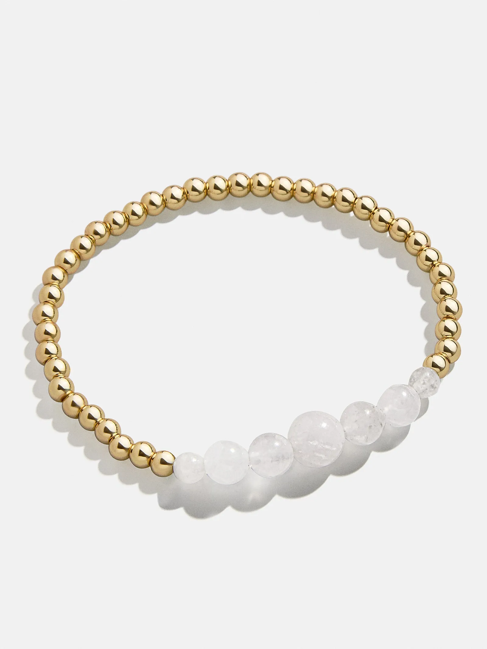 Adia Bracelet - White Jade sold by BaubleBar product image thumbnail 3