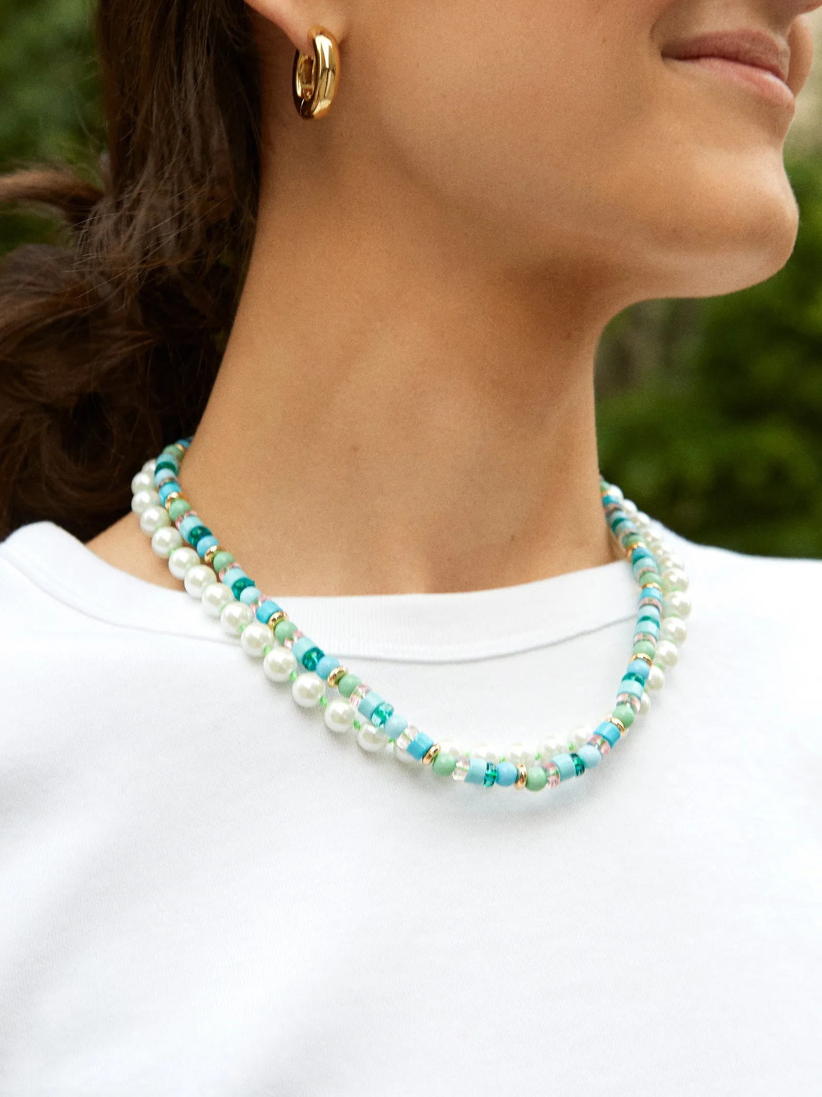 Essential Summer Beaded Necklace sold by BaubleBar product image thumbnail 5