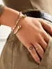 Bryanna Cuff Bracelet - Gold sold by BaubleBar