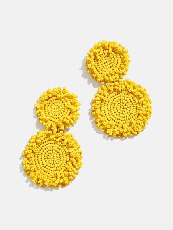 Erin Earrings - Yellow sold by BaubleBar