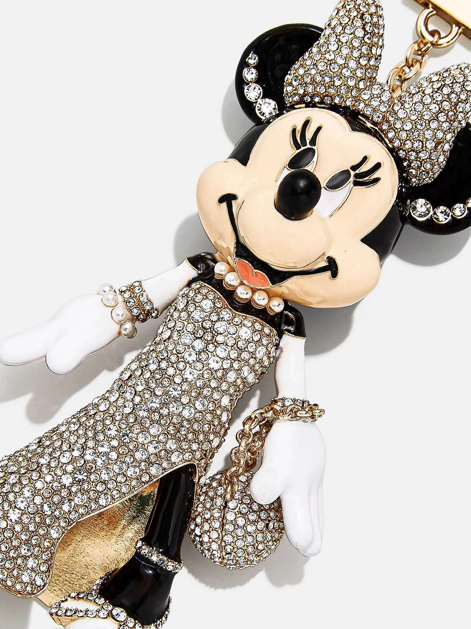 Minnie Mouse disney Bag Charm - Black Tie sold by BaubleBar product image thumbnail 4