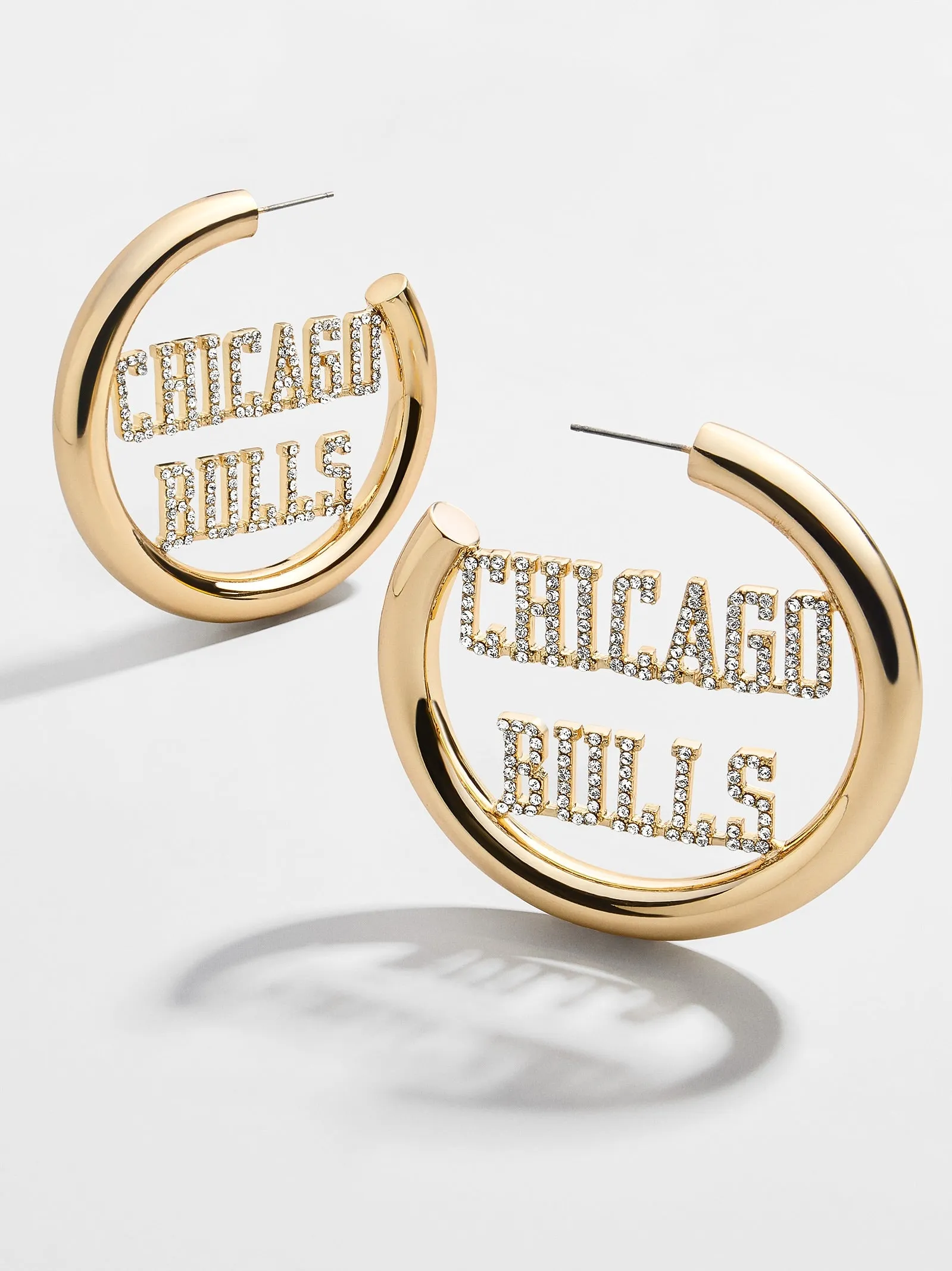 Chicago Bulls Logo Hoops - Chicago Bulls sold by BaubleBar
