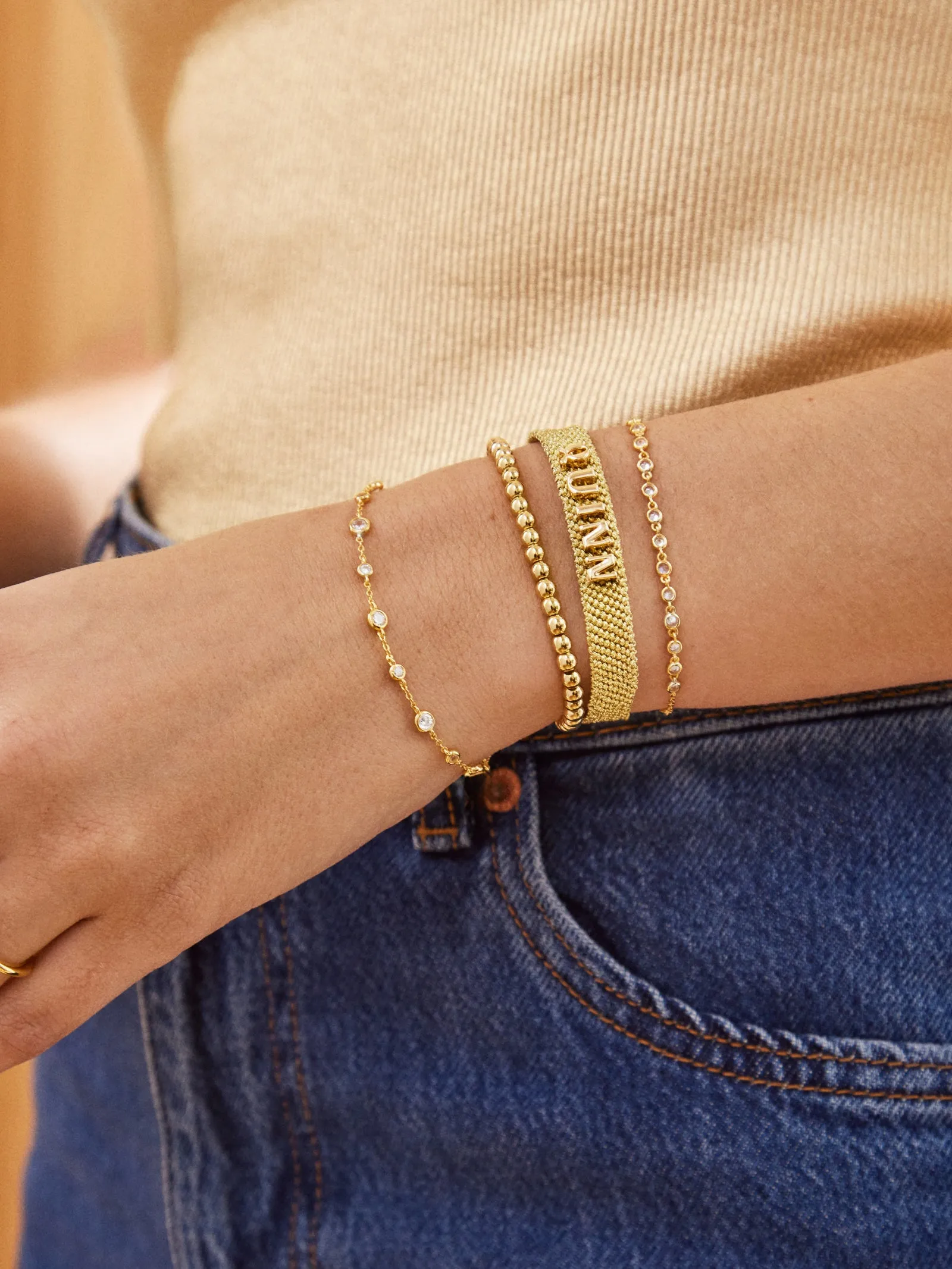 Pisa Bracelet - Gold sold by BaubleBar product image thumbnail 2