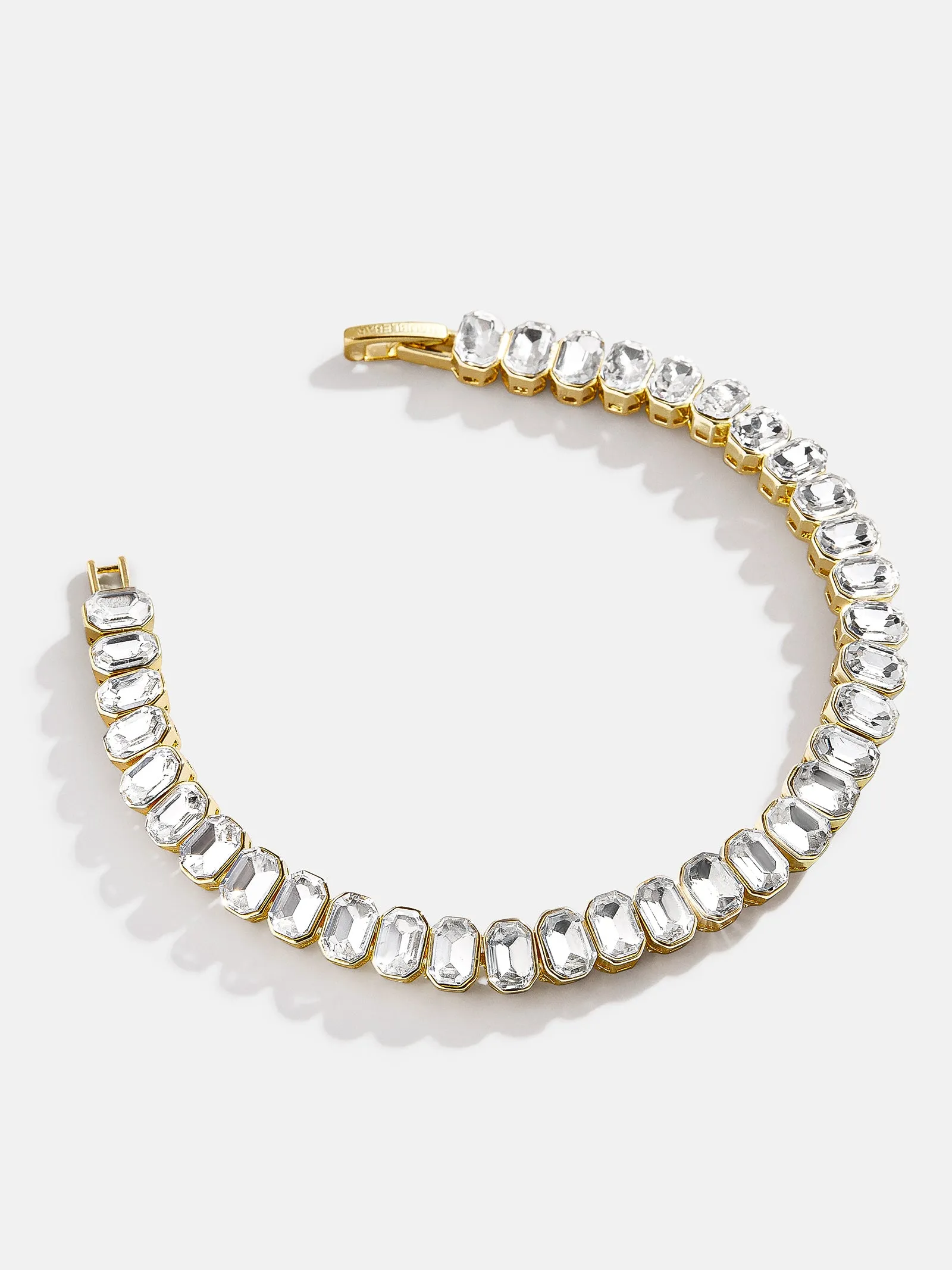 Julie Tennis Bracelet - Gold/Pavé sold by BaubleBar product image thumbnail 3