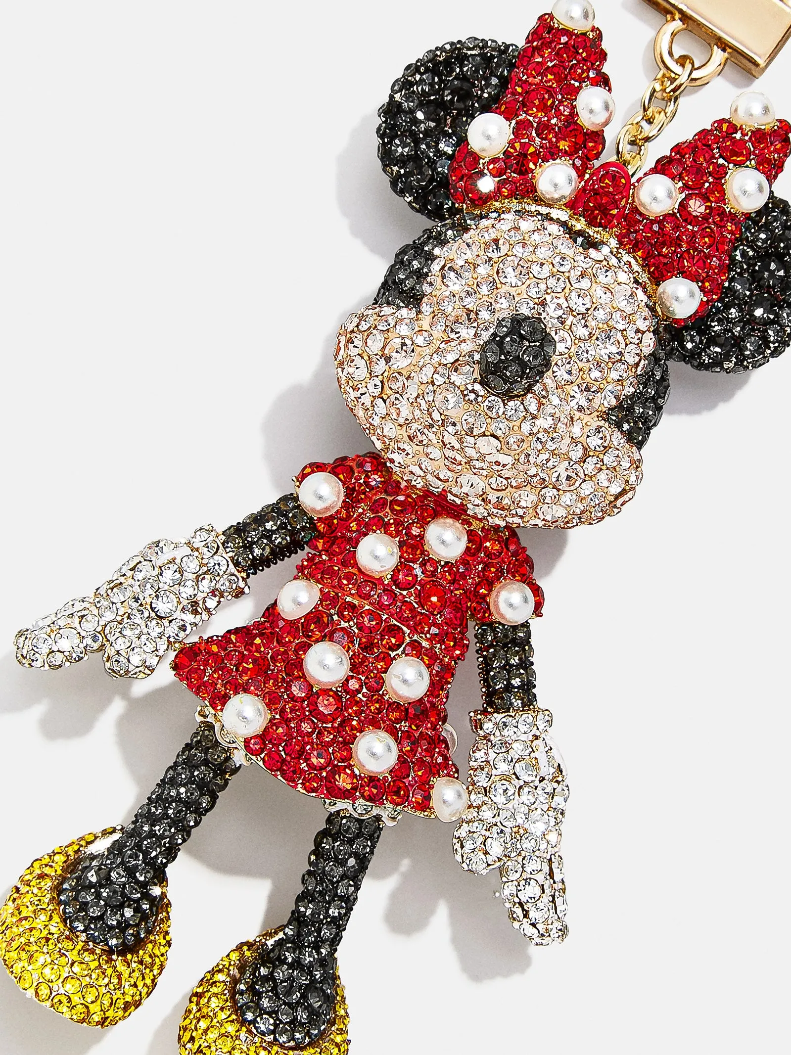 Disney Minnie Mouse Classic Pavé Bag Charm - Minnie Mouse sold by BaubleBar product image thumbnail 4