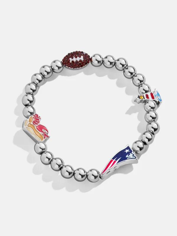 NFL Pisa Charm Bracelet - New England Patriots sold by BaubleBar