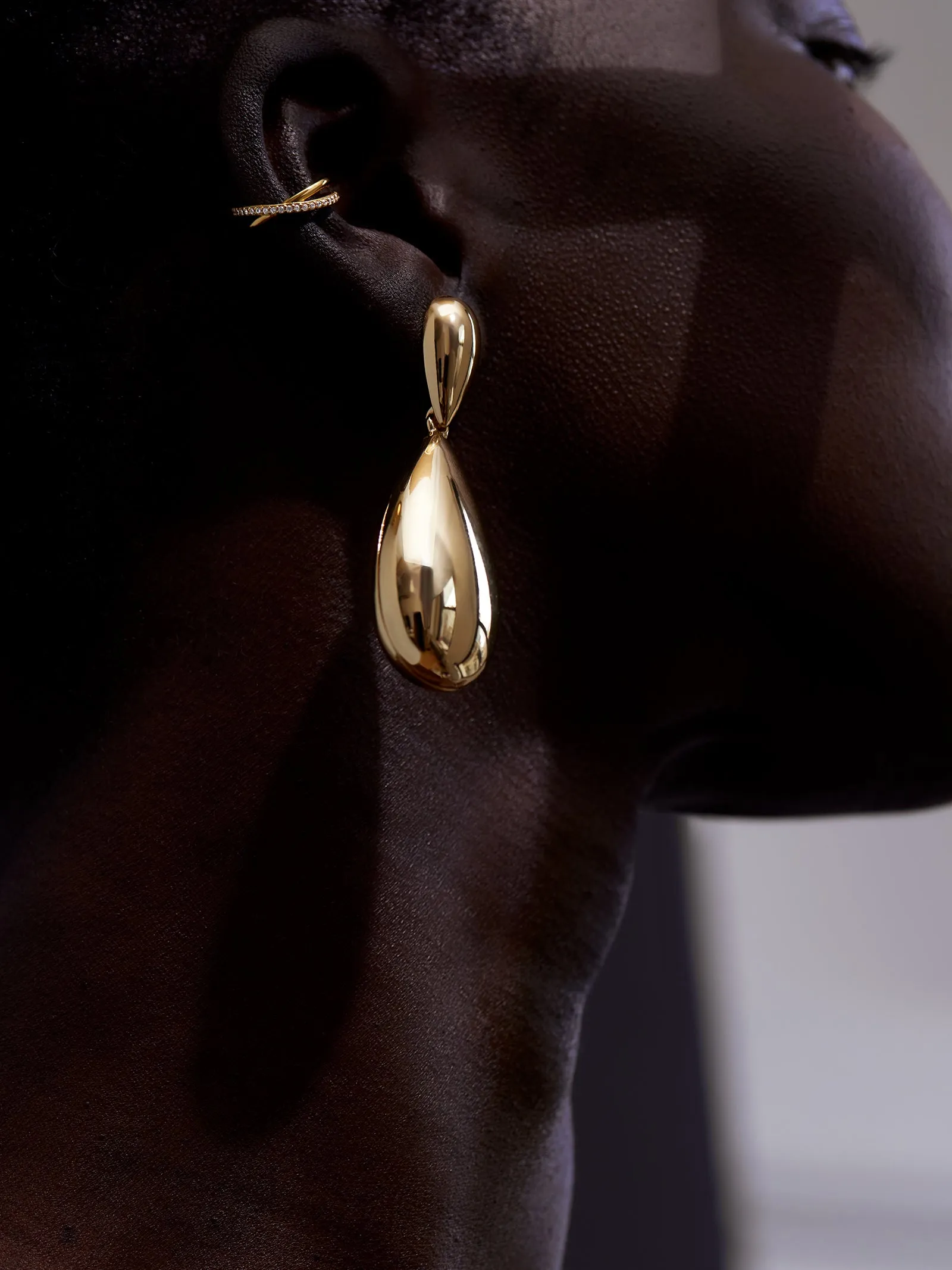 Frances Earrings - Gold sold by BaubleBar product image thumbnail 2