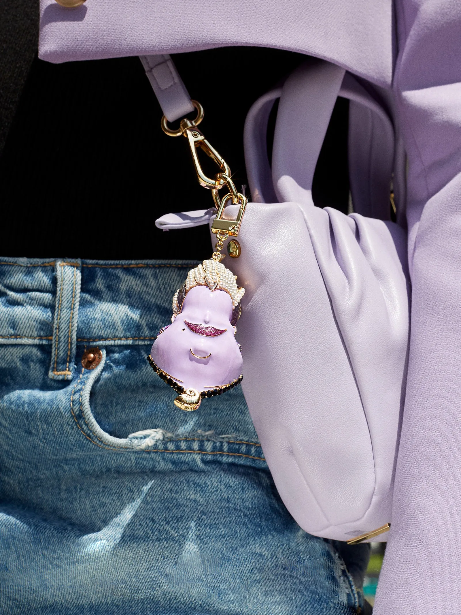 Disney Villains Bag Charm - Ursula Bag Charm sold by BaubleBar product image thumbnail 3