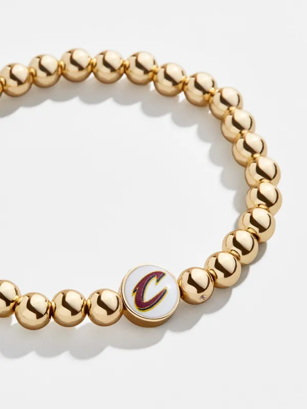 Cleveland Cavaliers Gold Pisa Bracelet - Cleveland Cavaliers sold by BaubleBar