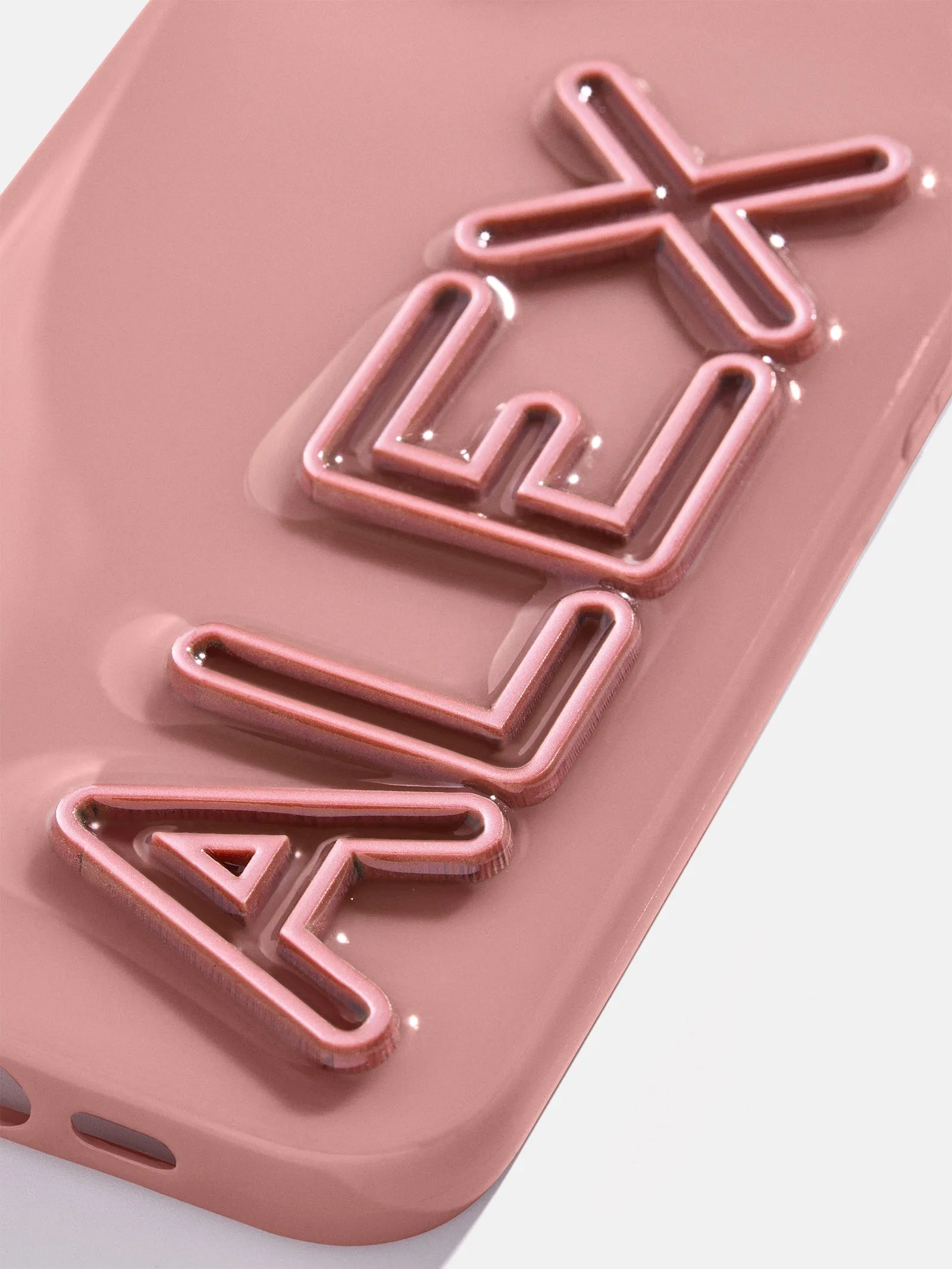 Fine Line Custom iPhone Case - Mauve sold by BaubleBar product image thumbnail 2