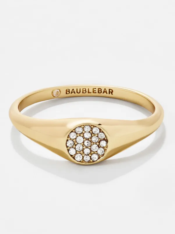Adley Ring - Gold sold by BaubleBar