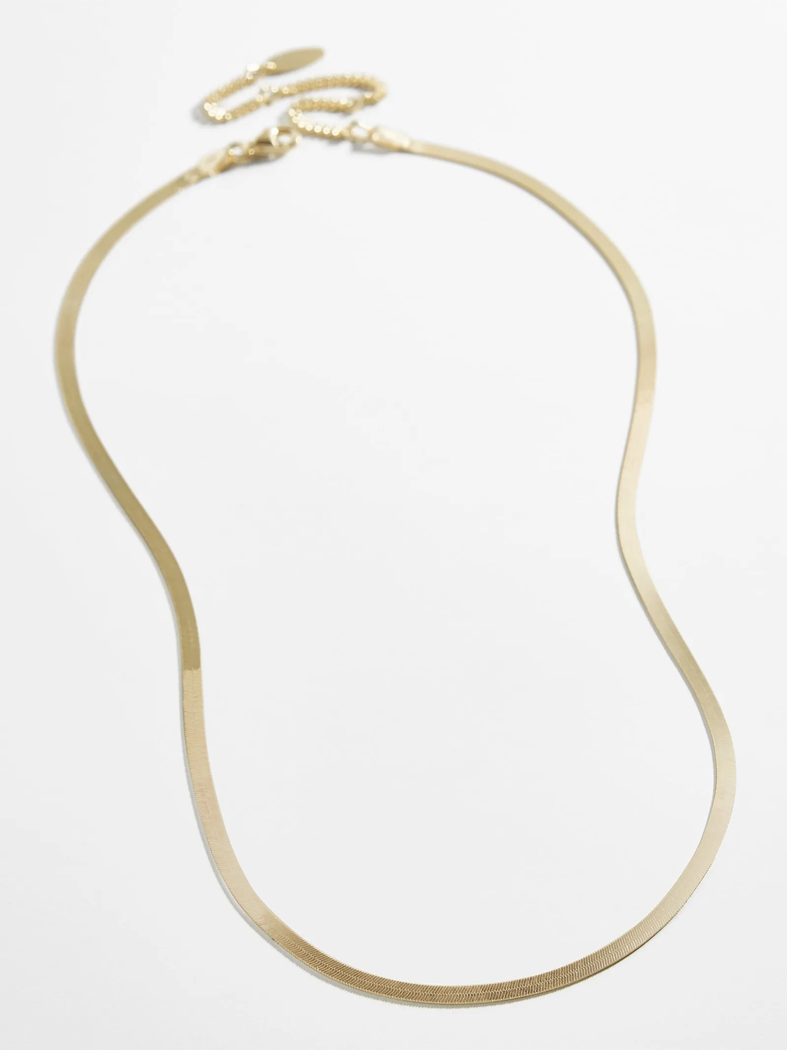 Mini Gia 14K Gold Necklace sold by BaubleBar product image thumbnail 3